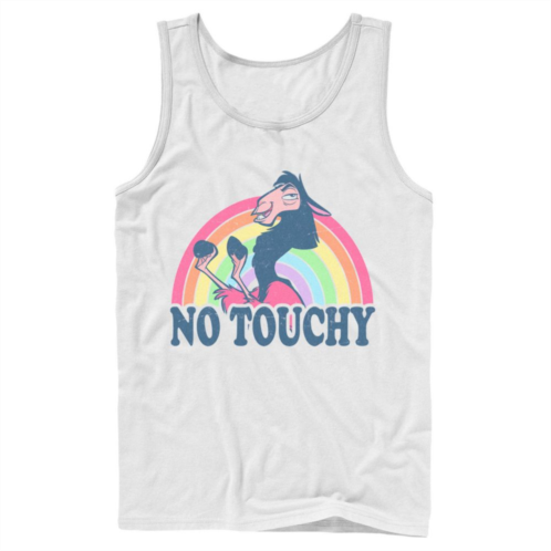 Licensed Character Adult Disney The Emperors New Groove Kuzco Rainbow No Touchy Tank Top