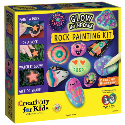 Creativity for Kids Glow in the Dark Rock Painting
