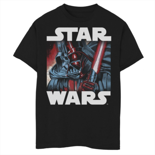 Boys 8-20 Star Wars Darth Vader Saber Up Close & Personal Graphic Tee