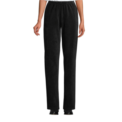 Petite Lands End Sport Knit High Rise Corduroy Pull-On Pants