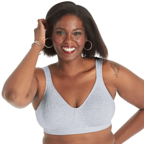 Playtex 18 Hour Ultimate Lift & Support Cotton Stretch Wireless Full Coverage Bra US474C