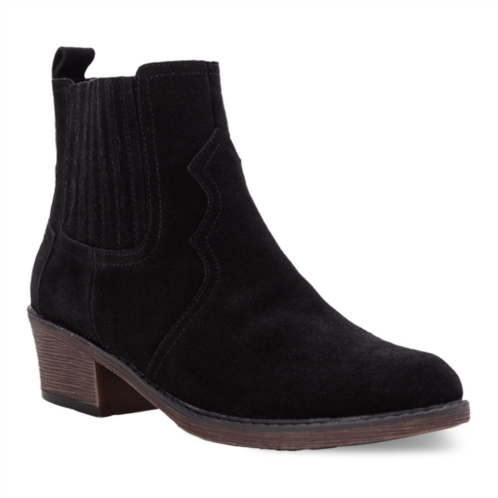 Propet Reese Womens Suede Ankle Boots