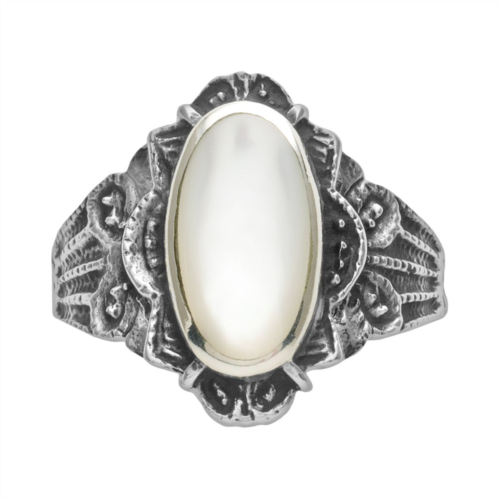 Traditions Jewelry Company Sterling Silver Mother-of-Pearl Ring