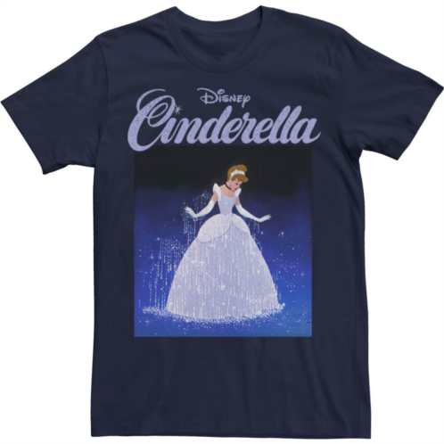 Licensed Character Mens Disney Cinderella 70th Anniversary Cinderella Poster Tee