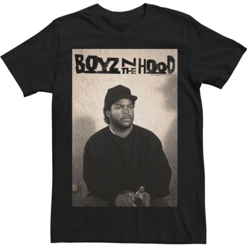 Licensed Character Big & Tall Boyz In The Hood Cube Thought Photo Real Tee