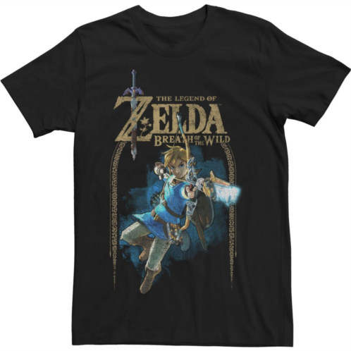 Licensed Character Big & Tall Nintendo Wild Arch Gaming Tee