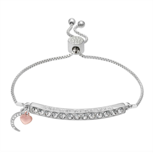 Brilliance Love You to the Moon Adjustable Bracelet