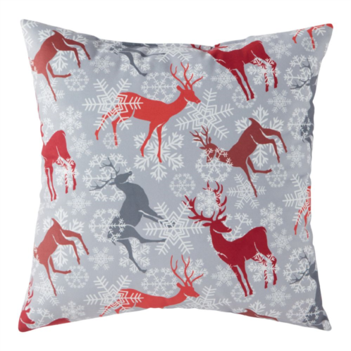 Greendale Home Fashions Reindeer Throw Pillow
