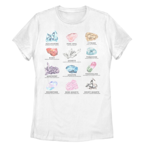 Unbranded Juniors Crystal Chart Graphic Tee