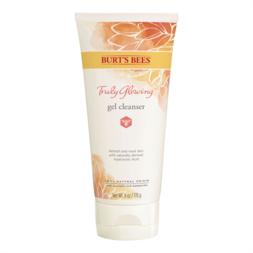 Burts Bees Truly Glowing Refreshing Gel Cleanser With Hyaluronic Acid
