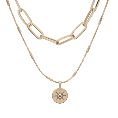 Sonoma Goods For Life 2 Row Chain Necklace