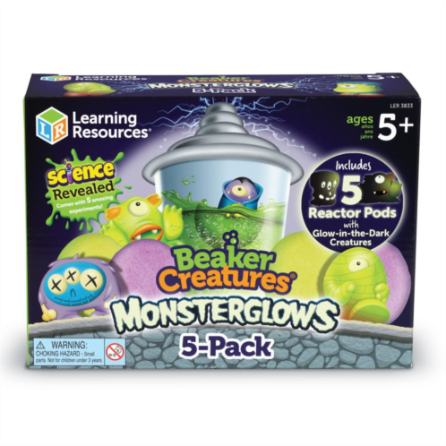 Learning Resources Beaker Creatures 5-Pack Monsterglow