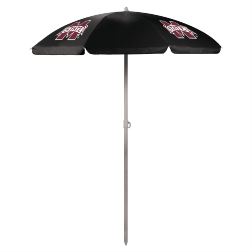 Picnic Time Mississippi State Bulldogs 5.5 Ft. Portable Beach Umbrella