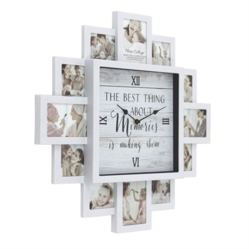 American Art Decor Memories Collage & Wall Clock