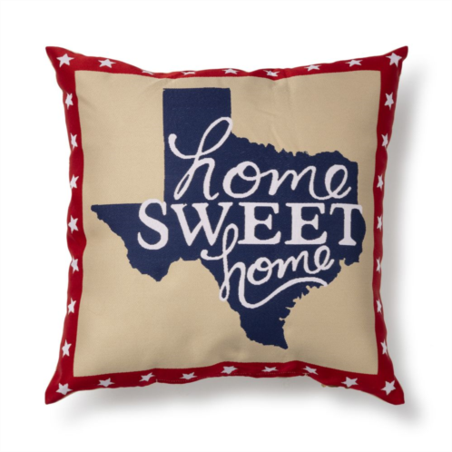 Unbranded Texas Home Sweet Home Throw Pillow