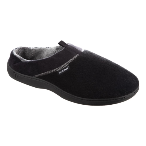 isotoner Jared Microterry Hoodback Mens Slippers