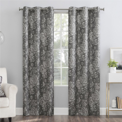 The Big One 2-pack Dabney Floral Grommet Decorative Window Curtain Set