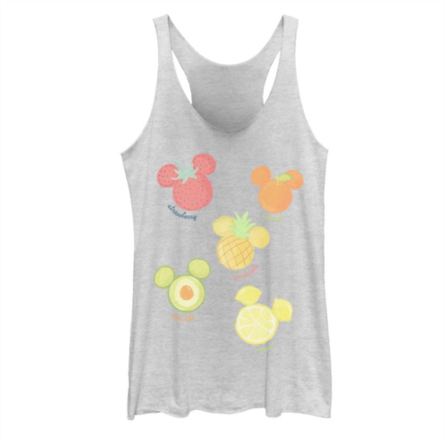 Licensed Character Juniors Disneys Mickey Mouse Fruit Tank Top
