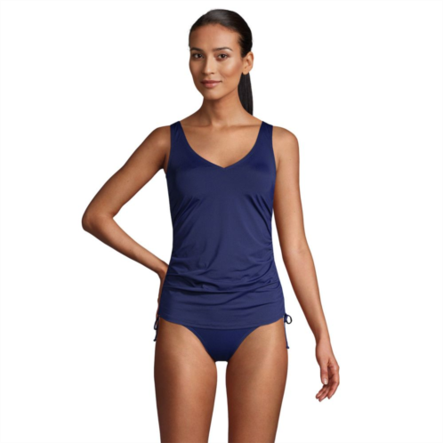Womens Lands End UPF 50 Underwire DDD-Cup Tankini Top