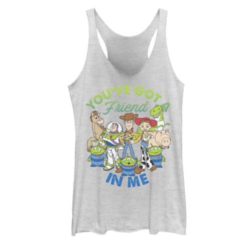 Licensed Character Juniors Disney Pixar Toy Story Youve Got A Friend In Me Tank Top