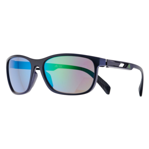 Mens adidas Soft Round Sport Frame Mirrored Sunglasses