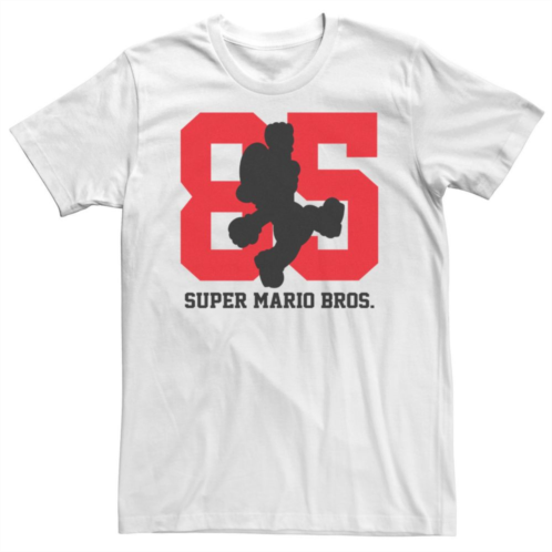 Nintendo Big & Tall Super Mario 85 Mario Silhouette Tee