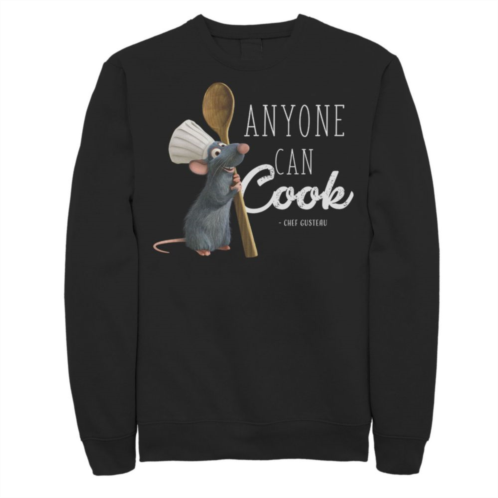 Licensed Character Mens Disney / Pixar Ratatouille Remy Anyone Can Cook Sweatshirt