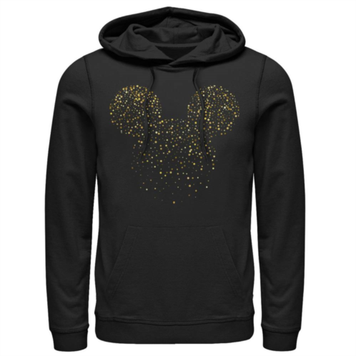 Mens Disney New Years Mickey Mouse Confetti Hoodie