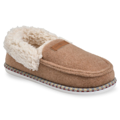 Womens GaaHuu Felted Moccasin Slippers
