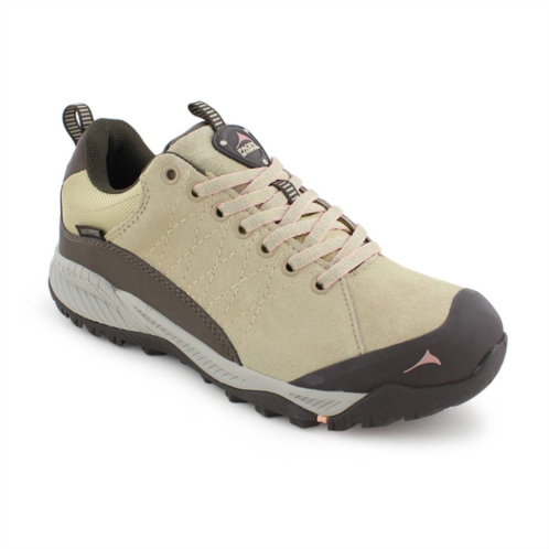 Pacific Mountain Mead Low Womens Suede Hiking Shoes