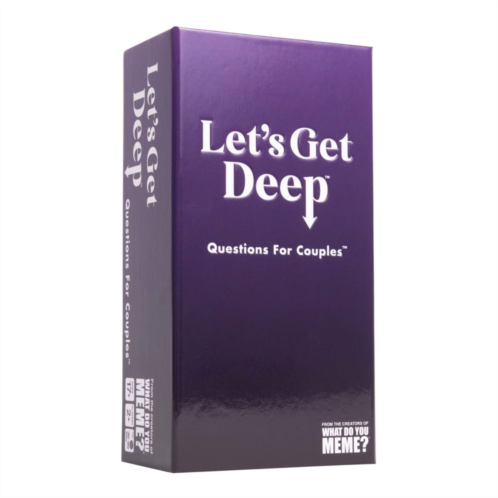 Lets Get Deep: Questions for Couples Adult Card Game by What Do You Meme