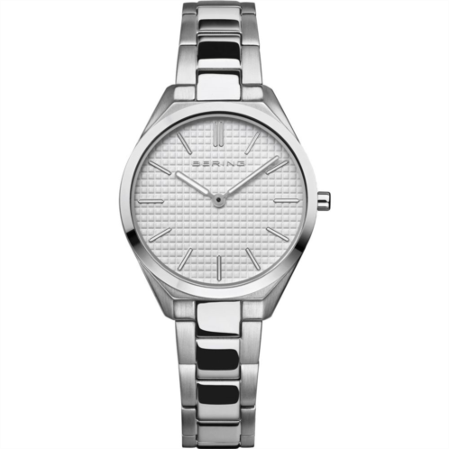BERING Womens Ultra Slim Stainless Steel Bracelet Watch - 17231-700