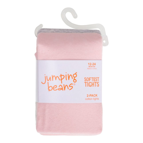 Baby / Toddler Girl Jumping Beans 2 Pack Softest Tights
