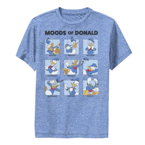 Disneys Mickey Mouse & Friends Boys 8-20 Donald Duck Moods Box Up Performance Graphic Tee