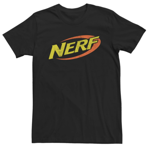 Licensed Character Big & Tall Nerf Classic Logo Tee