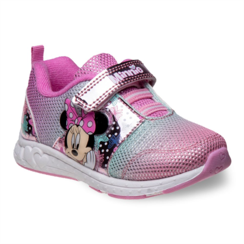 Disneys Minnie Mouse Toddler Girls Light-Up Shoes