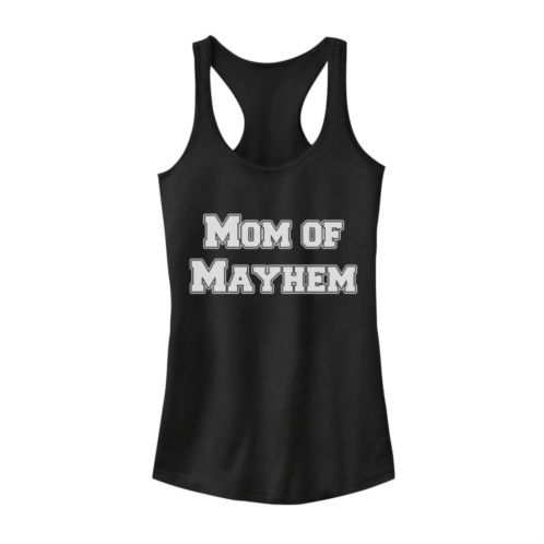 Unbranded Juniors Mom Of Mayhem Graphic Tank Top