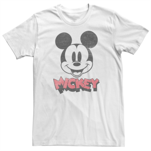 Big & Tall Disney Mickey & Friends Mickey Big Face Logo Tee