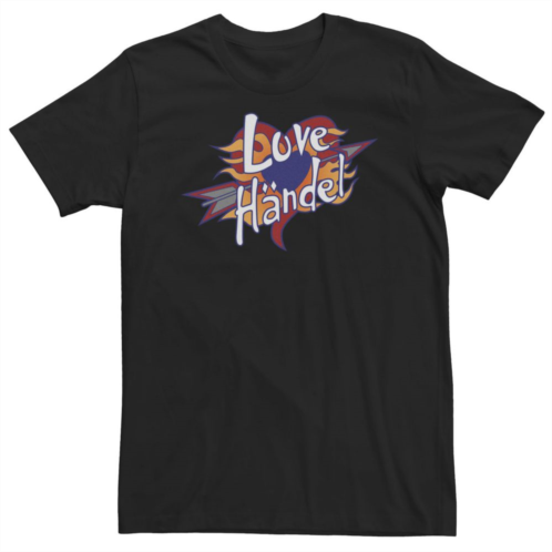 Big & Tall Disney Phineas And Ferb Love Handle Logo Tee