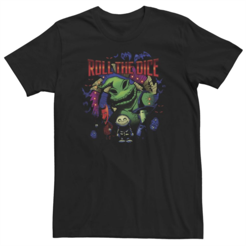 Licensed Character Big & Tall Disney The Nightmare Before Christmas Oogie Roll The Dice Tee