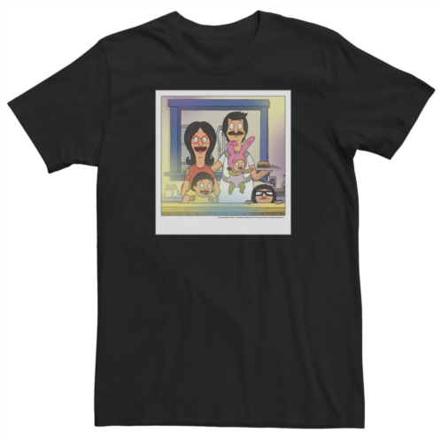 Licensed Character Big & Tall Bobs Burgers Belcher Family Portrait Tee