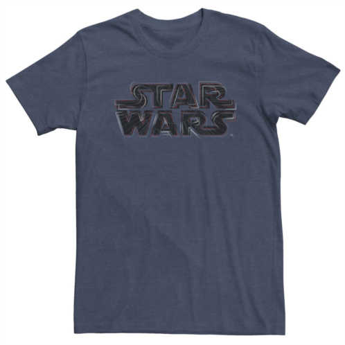 Licensed Character Big & Tall Star Wars Rogue One Off Course Logo Tee