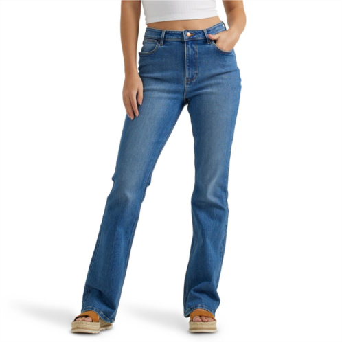 Womens Wrangler High-Rise Bootcut Jeans