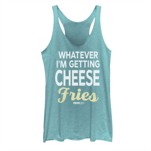 Licensed Character Juniors Mean Girls Whatever Im Getting Cheese Fries Tank Top