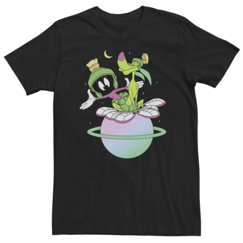 Big & Tall Looney Tunes Marvin The Martian & K-9 Planet Tee