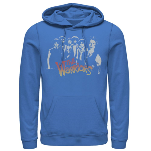 Licensed Character Mens The Warriors Group Shot Title Logo Hoodie