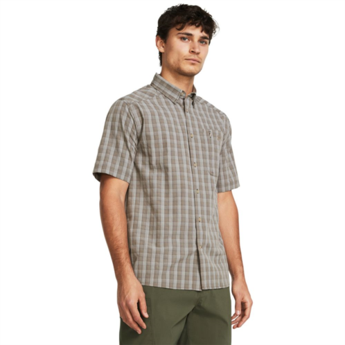 Mens Under Armour Tide Chaser 2.0 Plaid Performance Button-Down Shirt