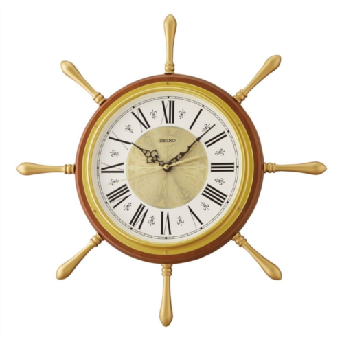 Seiko Rei Nautical Helm Wall Clock