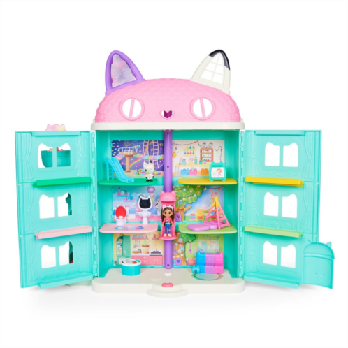 Spin Master DreamWorks Gabbys Dollhouse Purrfect Dollhouse with 2 Toy Figures and Accessories