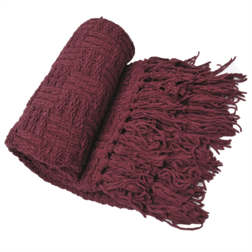 Unbranded Cable Knitted Throw